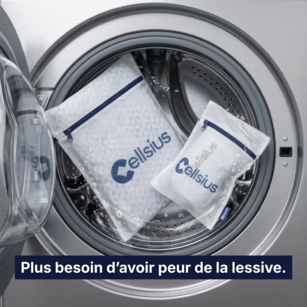Filet de Lavage Premium Cellsius - Doublez la vie de vos textiles