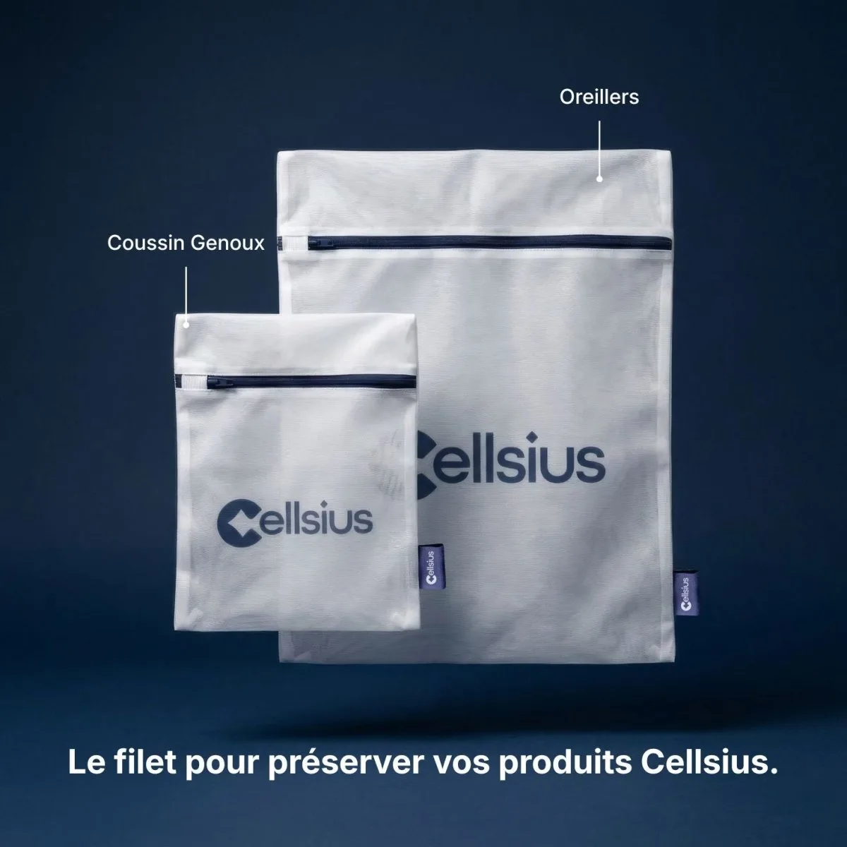 Filet de Lavage Premium Cellsius - Doublez la vie de vos textiles