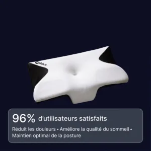 Oreiller Papillon Cervical Cellsius - Le secret du dormeur latéral et dorsal