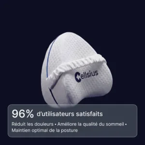 Coussin Orthopédique Genoux Cellsius - Le secret d'un sommeil sans douleur