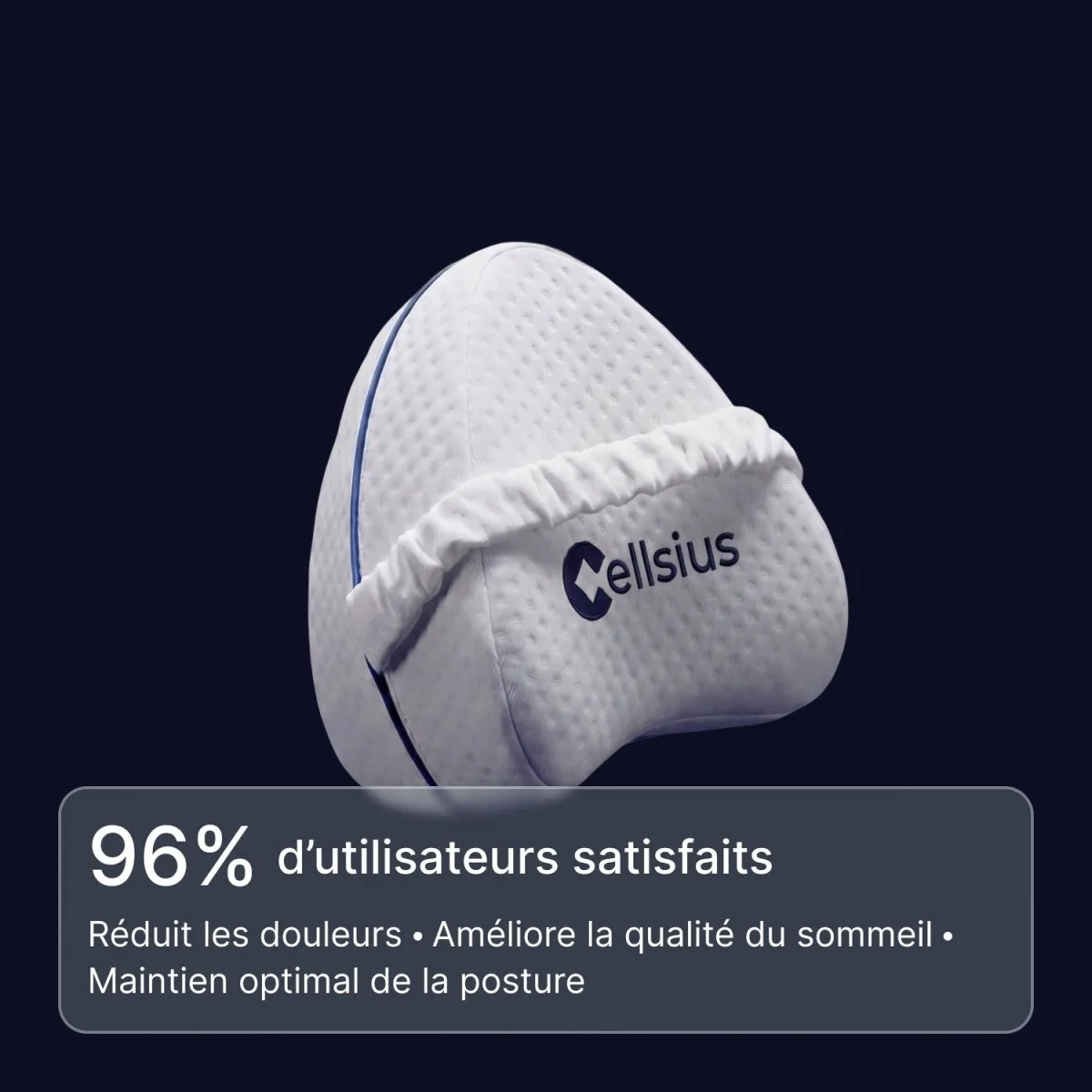 Coussin Orthopédique Genoux Cellsius - Le secret d'un sommeil sans douleur