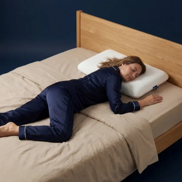 Oreiller Orthopédique Plat Cellsius - Le secret du dormeur ventral