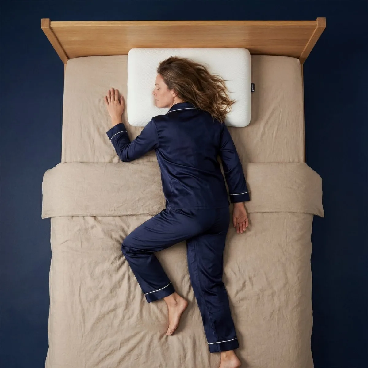 Oreiller Orthopédique Plat Cellsius - Le secret du dormeur ventral