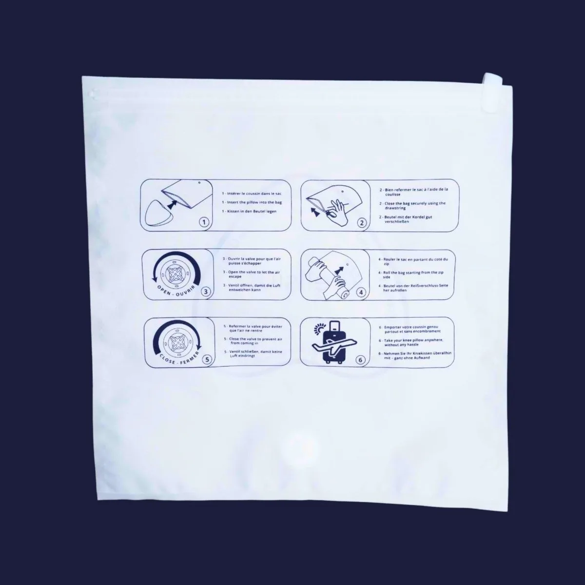 Sac de transport pliable - Coussin genoux Cellsius