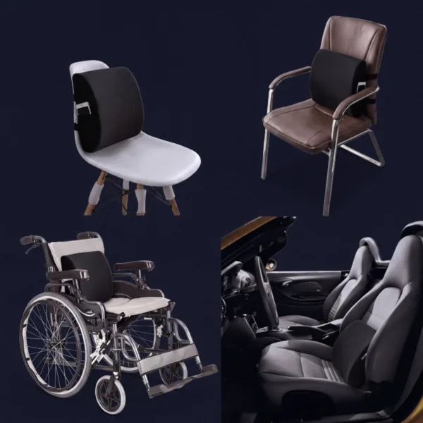 Coussin Orthopédique Dossier Cellsius - Soulage les douleurs lombaires et dorsales