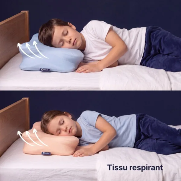 Oreiller Cervical Junior 6+ - Le secret d'un enfant en pleine forme