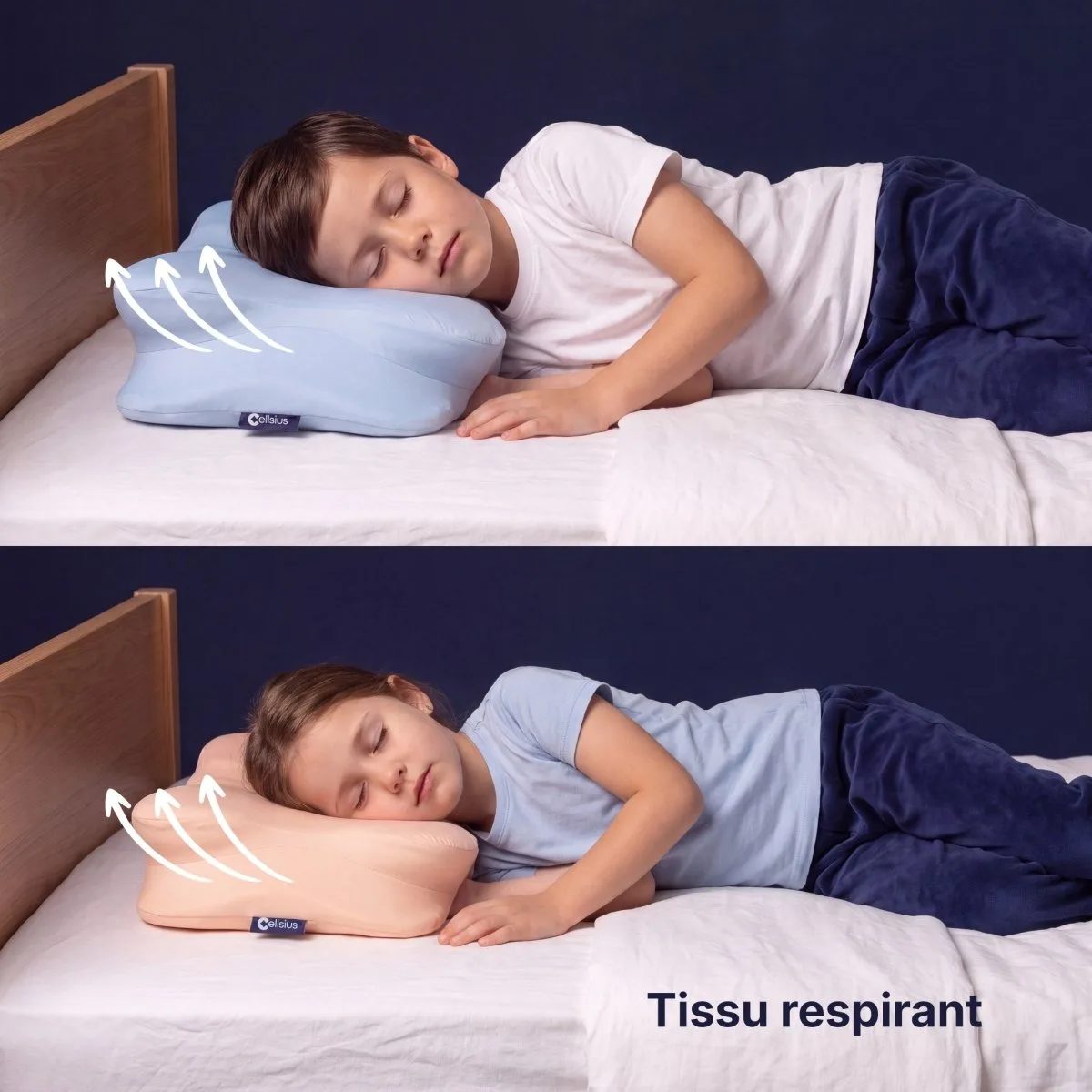 Oreiller Cervical Junior 6+ - Le secret d'un enfant en pleine forme